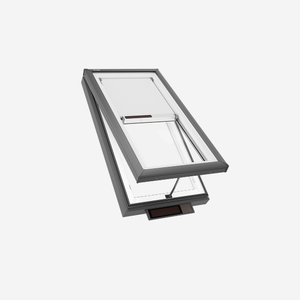 VELUX Fresh Air Skylight Systems — solar-powered and electric venting skylights for natural light and ventilation