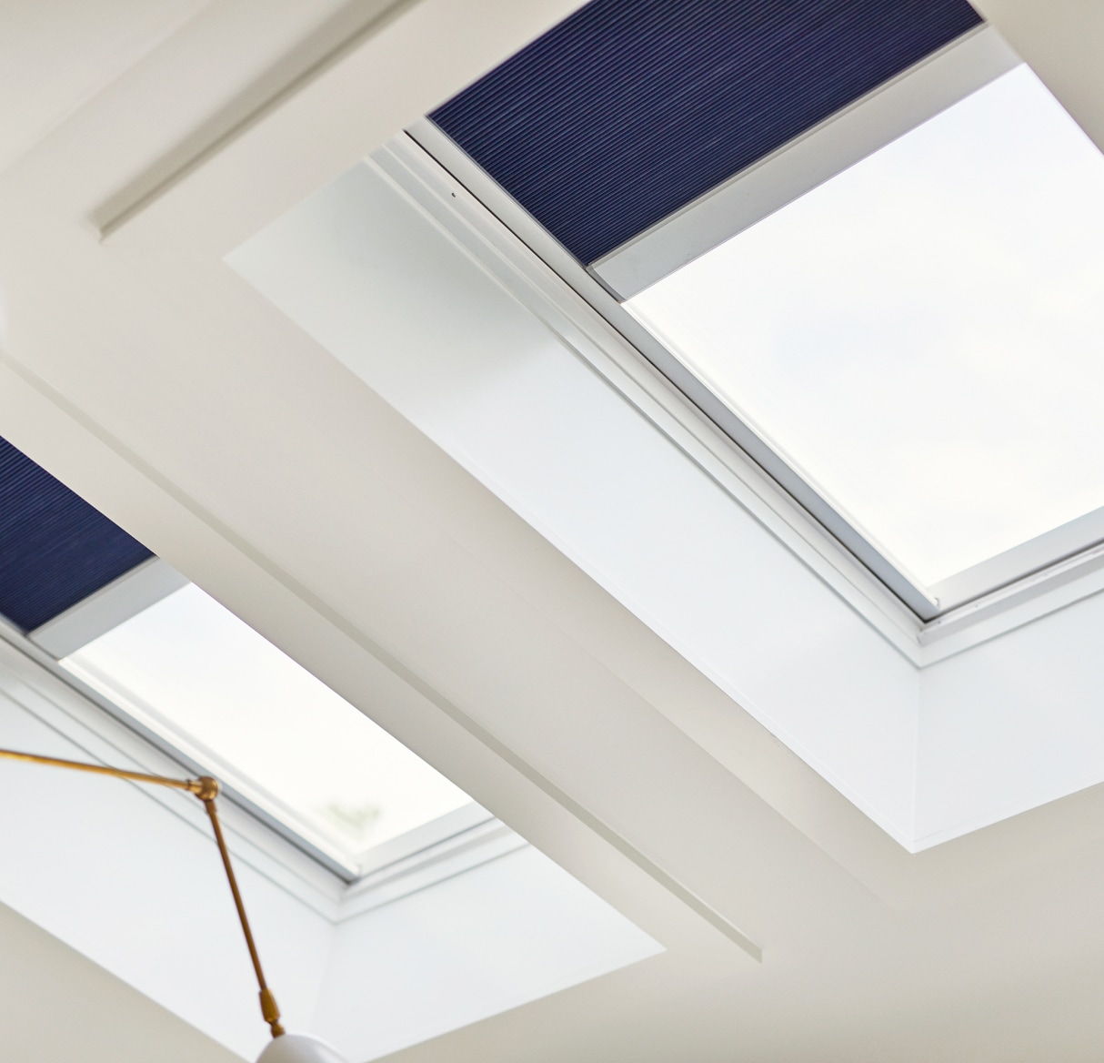 VELUX Skylight Systems featured installation project — finished living space filled with natural light from skylights